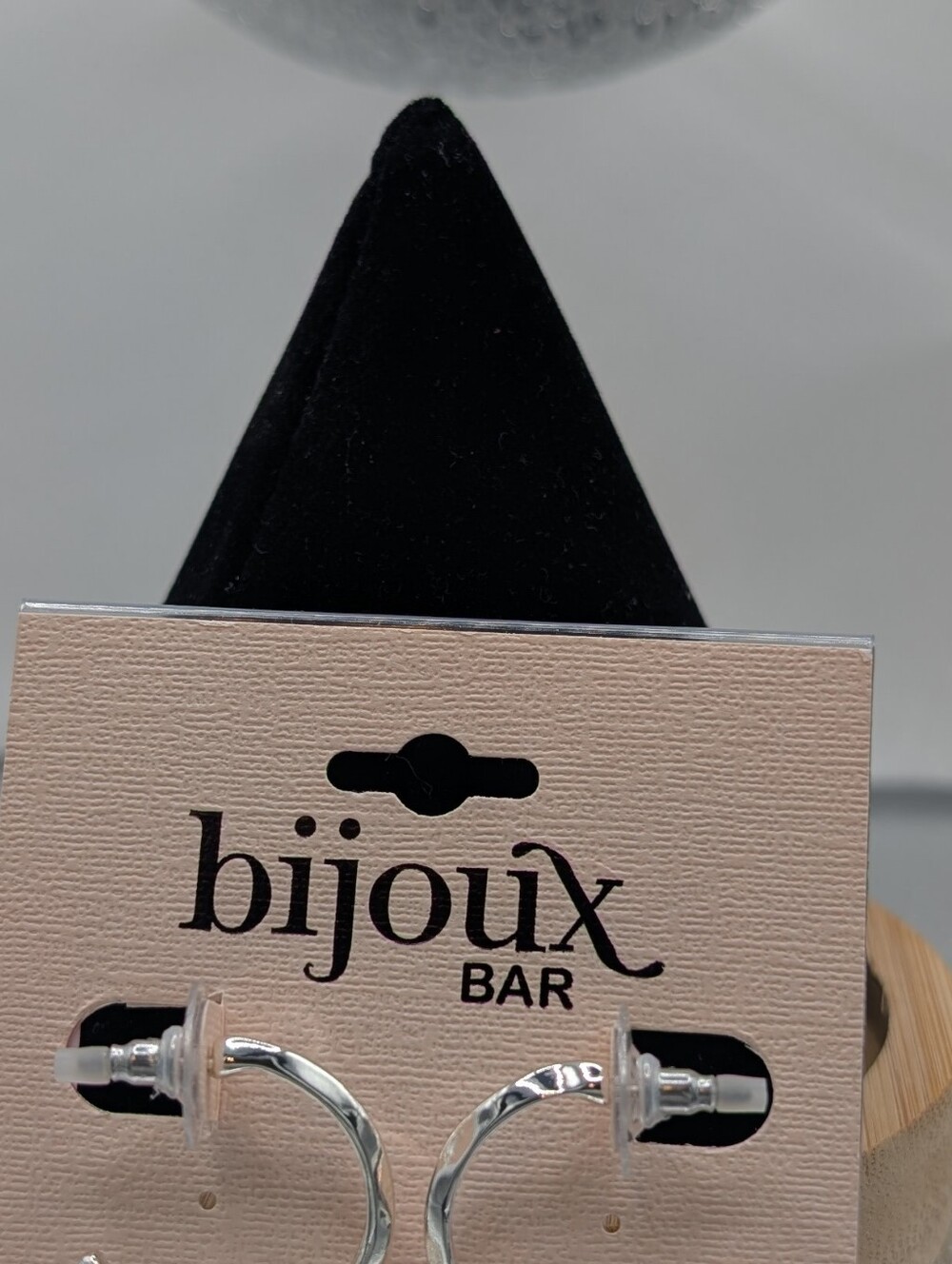 Bijoux Silver Hoop Earrings - Silver